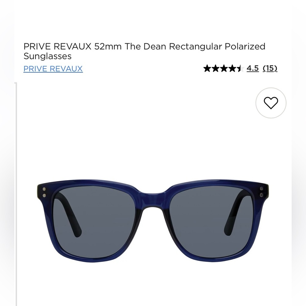 Ladies/unisex sunglasses by Prive Reaux NWT with case and cleaning cloth - Picture 12 of 15